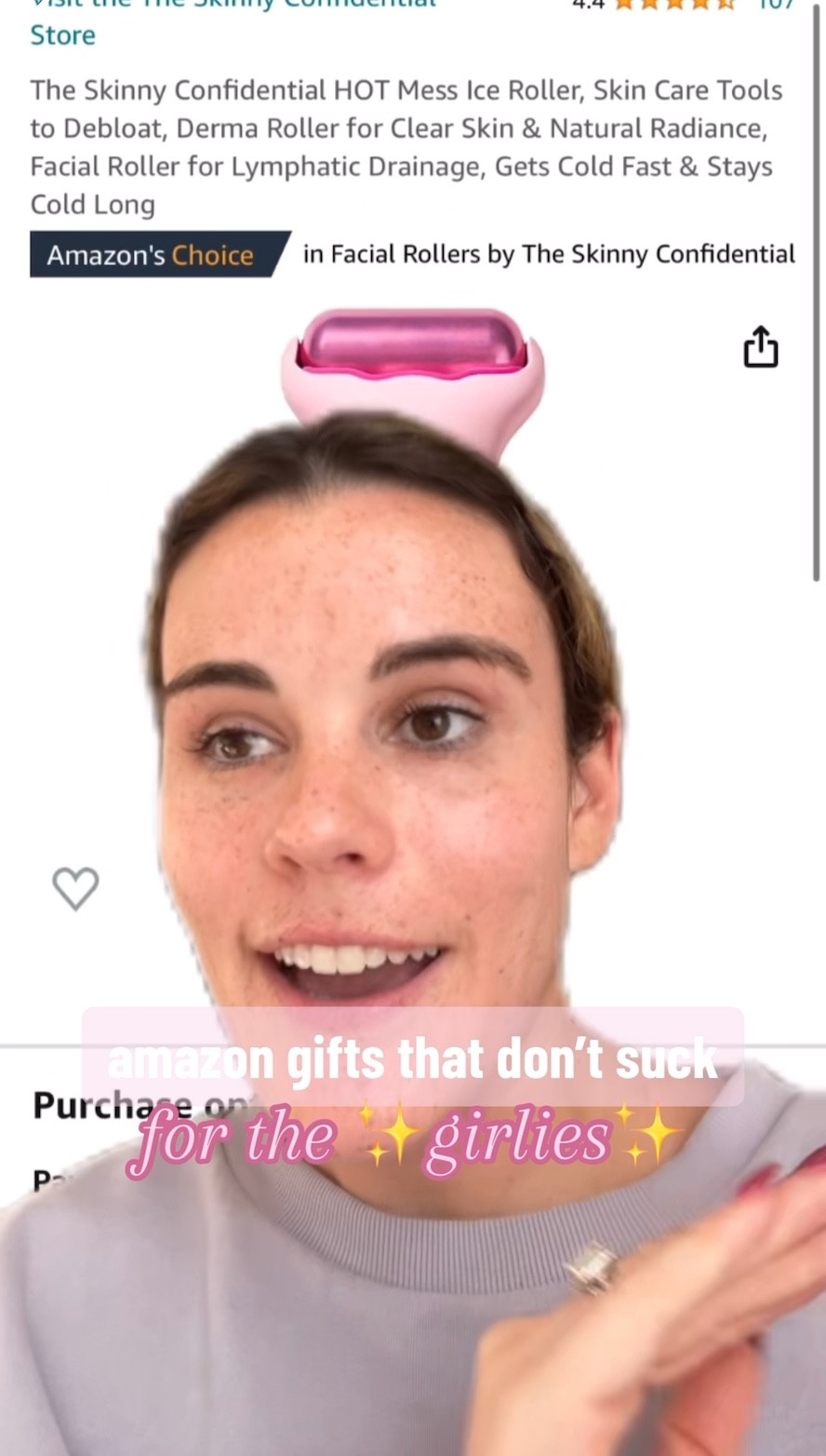 Amazon gift ideas for her that don’t suck 

#LTKHoliday #LTKVideo #LTKGiftGuide