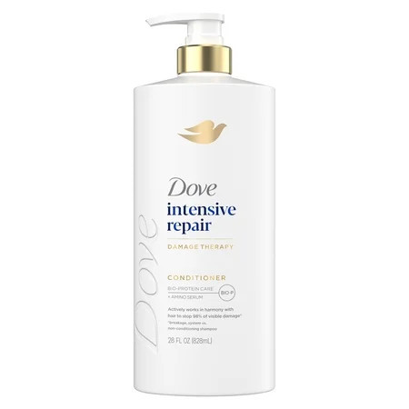 Dove Conditioner for Damaged Hair Intensive Repair with Bio-Protein Care Technology and Amino Serum 28 Fl Oz | Walmart (US)