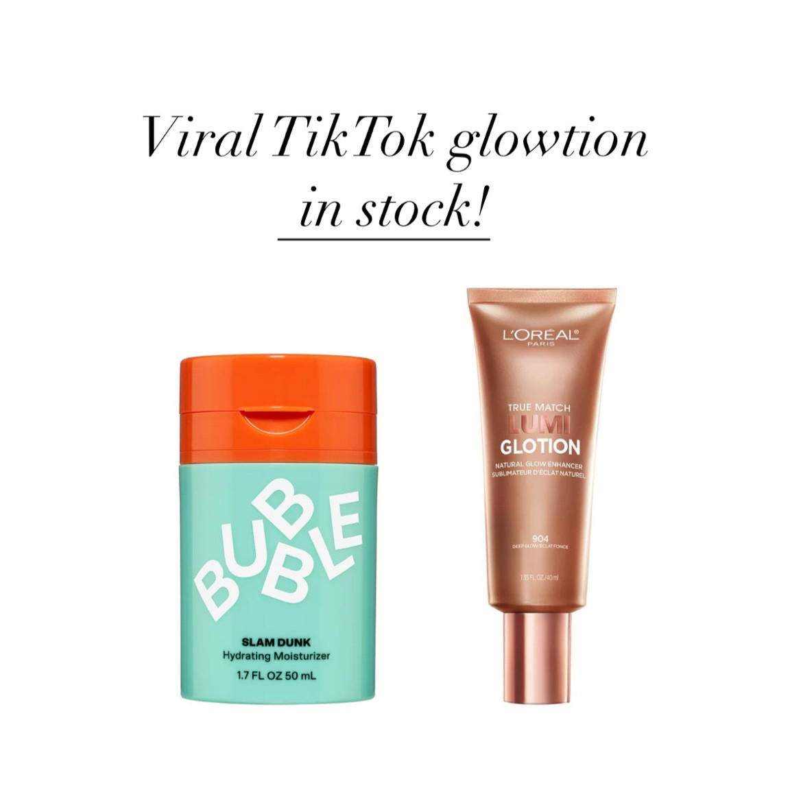 The viral TikTok glotion is in stock!

Beauty, makeup, skincare

#LTKbeauty #LTKFind