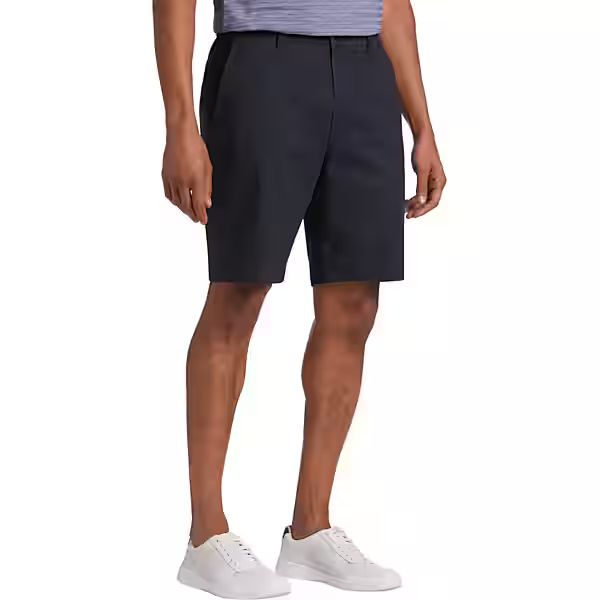 Joseph Abboud Men's Modern Fit Stretch Shorts Navy Blue - Size: 36W | The Men's Wearhouse