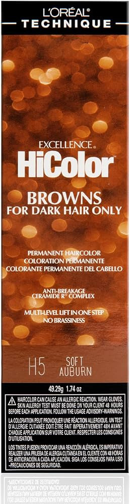 L'Or\u00e9al Technique HiColor Browns & Blondes Permanent Hair Color | Lifts Dark Hair in One Ste... | Amazon (US)