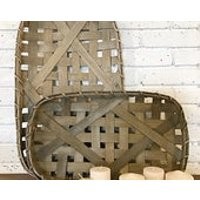 Vintage Tobacco Baskets Set of 2 | Etsy (US)