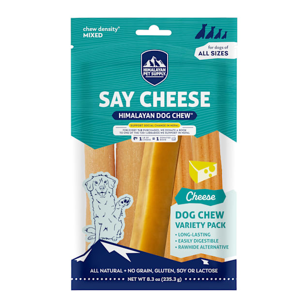 Himalayan Dog Chew Say Cheese Variety Pack, 8.3 oz. | Petco