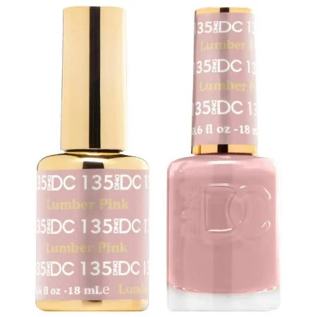 DND DC 135 Lumber Pink Gel & Matching Polish Set - DND DC Gel & Lacquer | Walmart (US)
