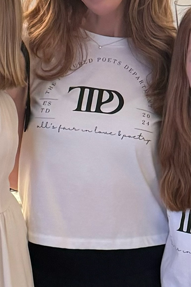 The cutest Tortured Poets Department Tshirt that you can make at home! 

#LTKstyletip #LTKfindsunder50