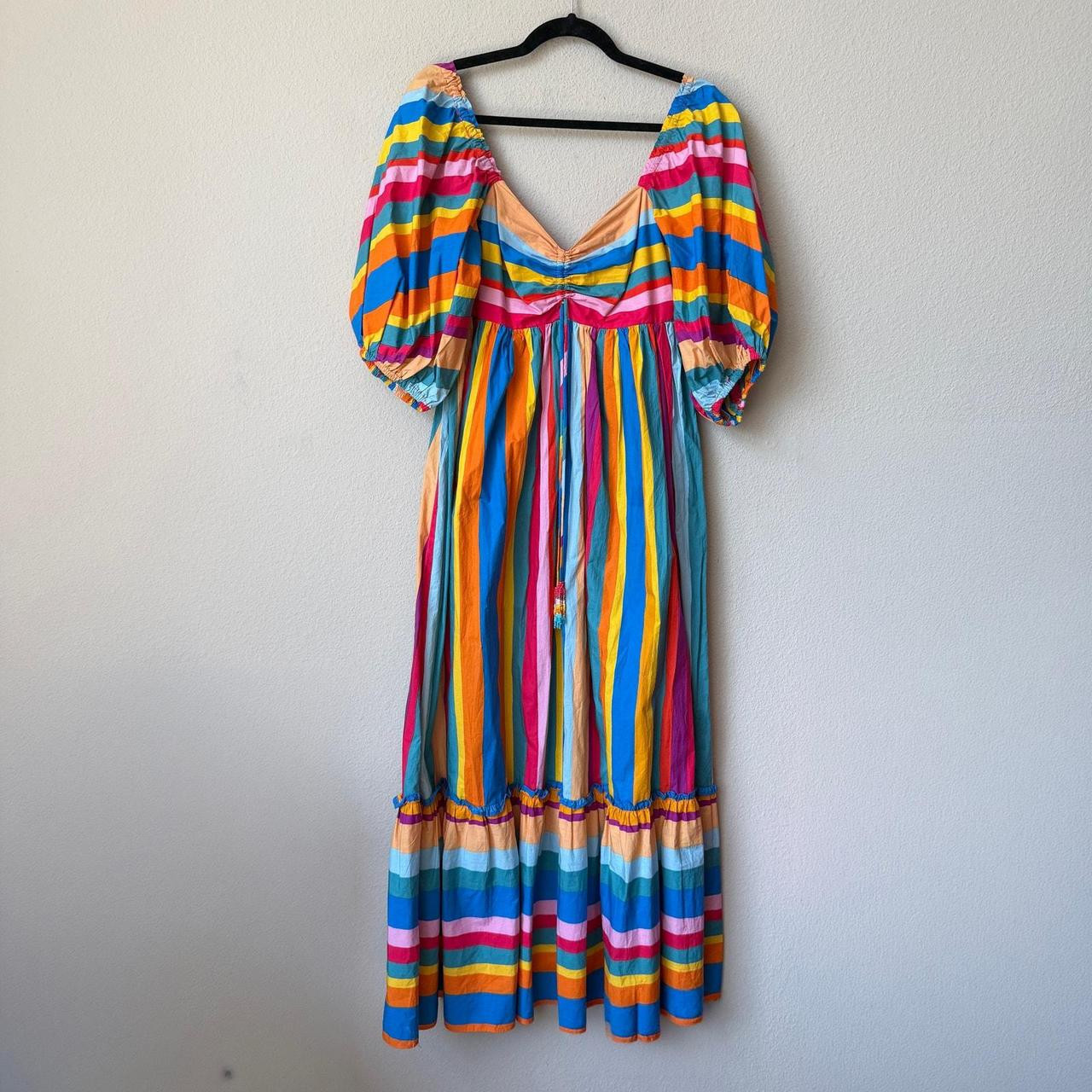 Farm Rio Women's Summer dresses - Multi | Depop US