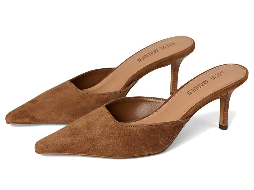 Steve Madden Alexi Women's Shoes Chesnut Suede : 8.5 M, Synthetic | Zappos