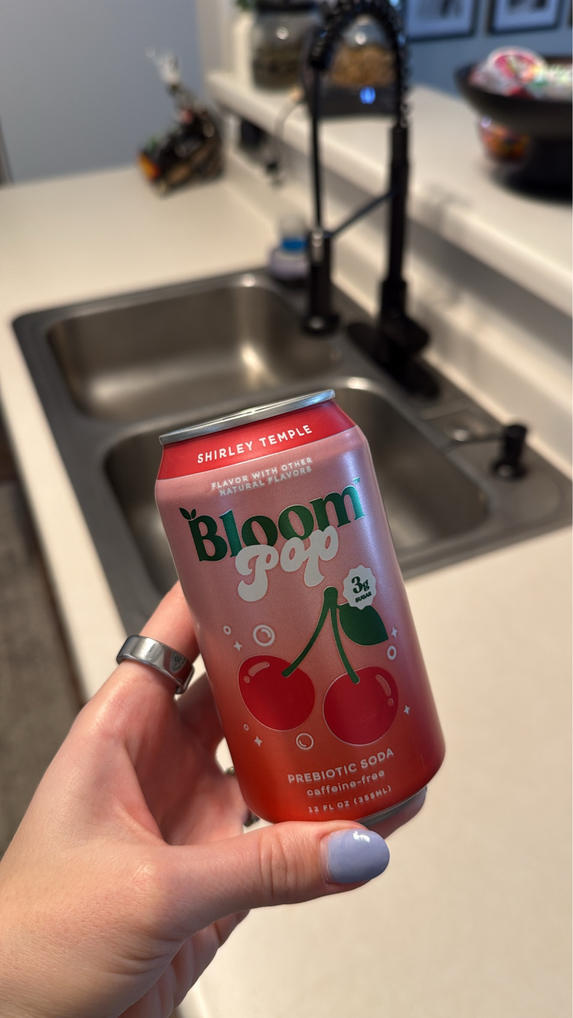 Better for you soda that tastes too good to be healthy! This Shirley Temple pop is nostalgia in a can 🍒 

 #LTKdayinmylife #LTKfoodie