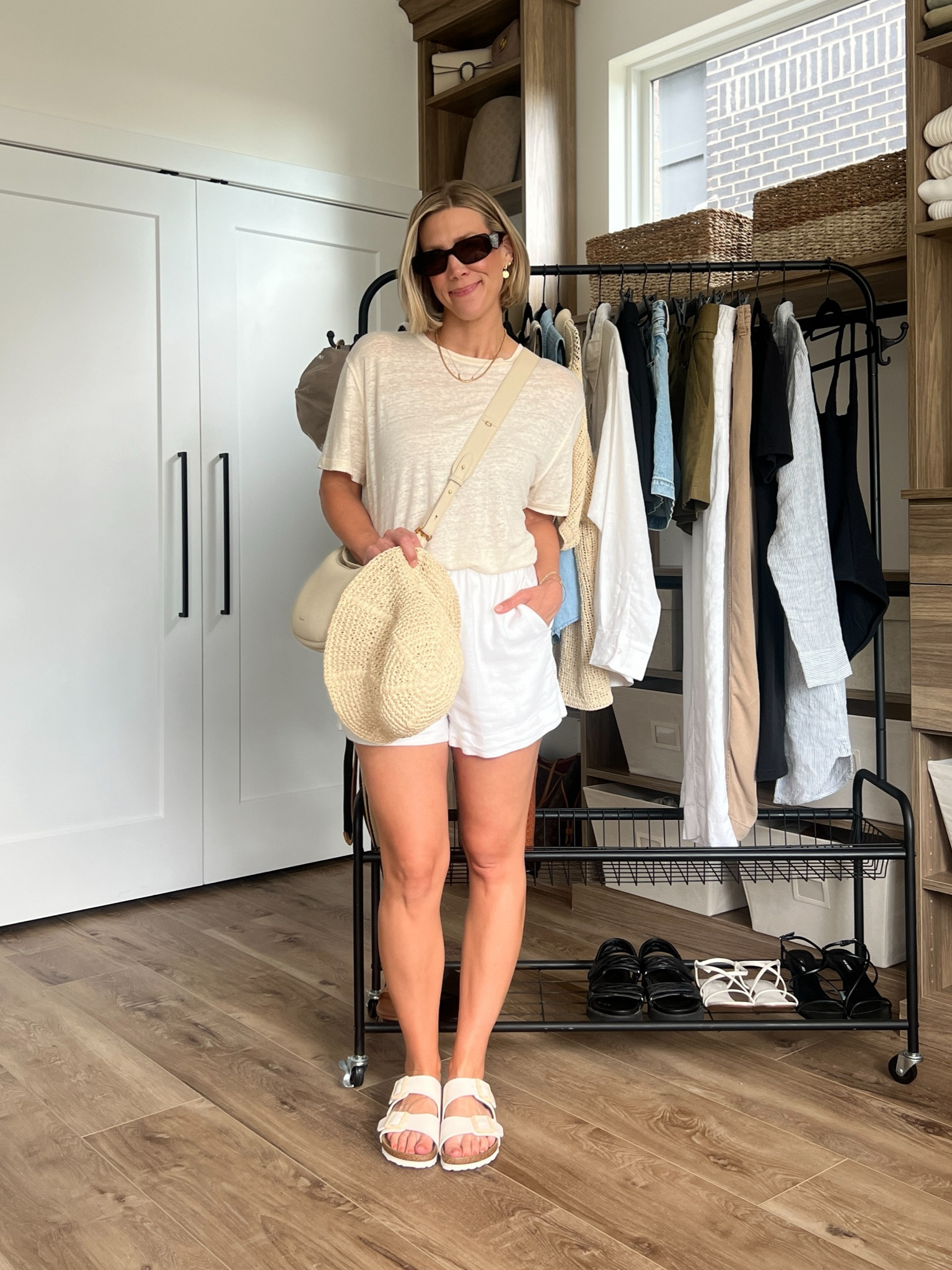 Wearing XS shorts, small tee (code: LINDSEY15), sandals tts

#LTKSeasonal #LTKStyleTip #LTKFindsUnder100