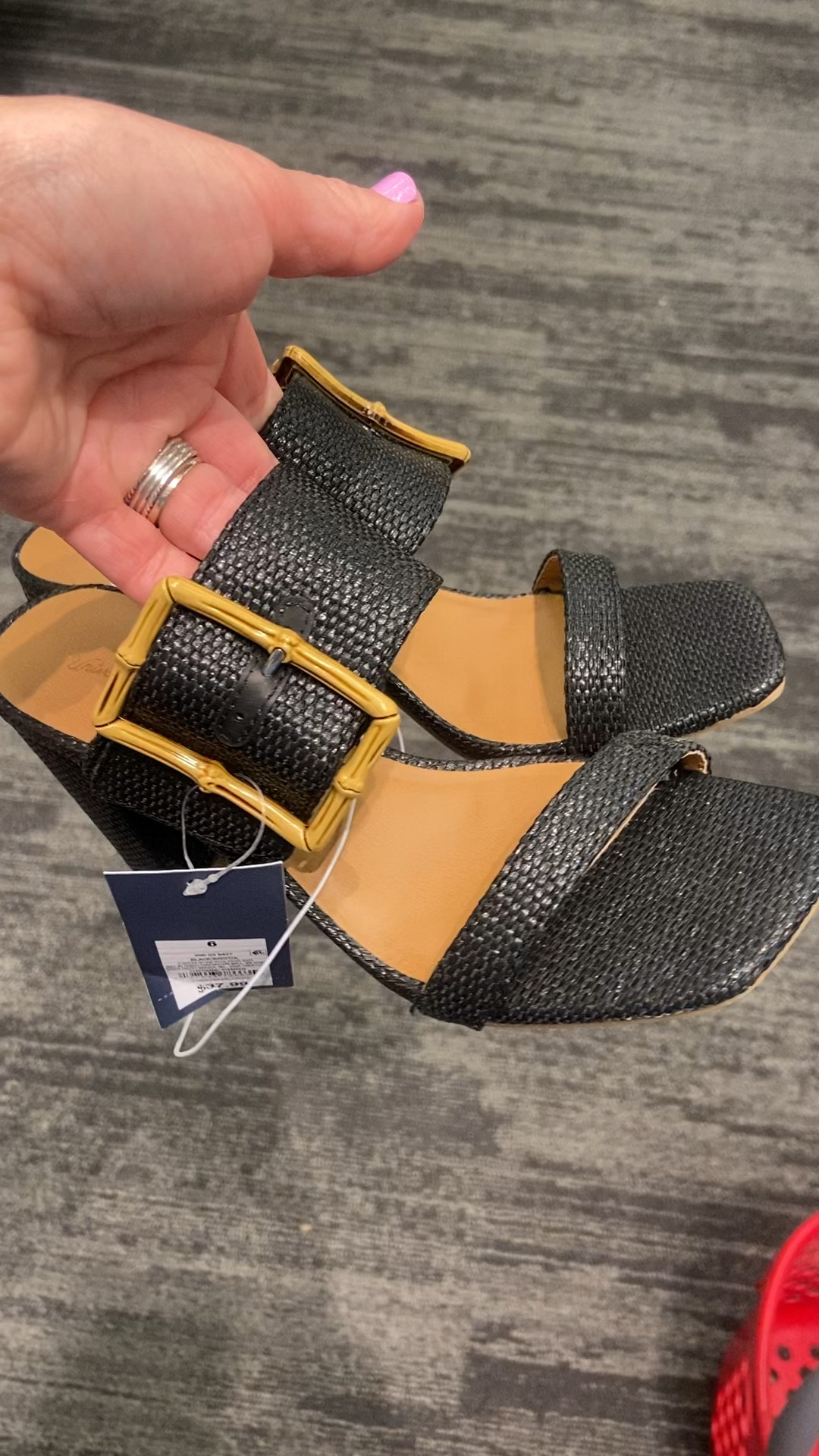 Sandals - mule heel sandals, also in beige; I love the buckle detail! 

#heel #summerheel #strawheel 
#LTKstyletip #LTKU #LTKover40 #LTKSeasonal #LTKfindsunder50 

#LTKxTarget #LTKVideo #LTKshoecrush
