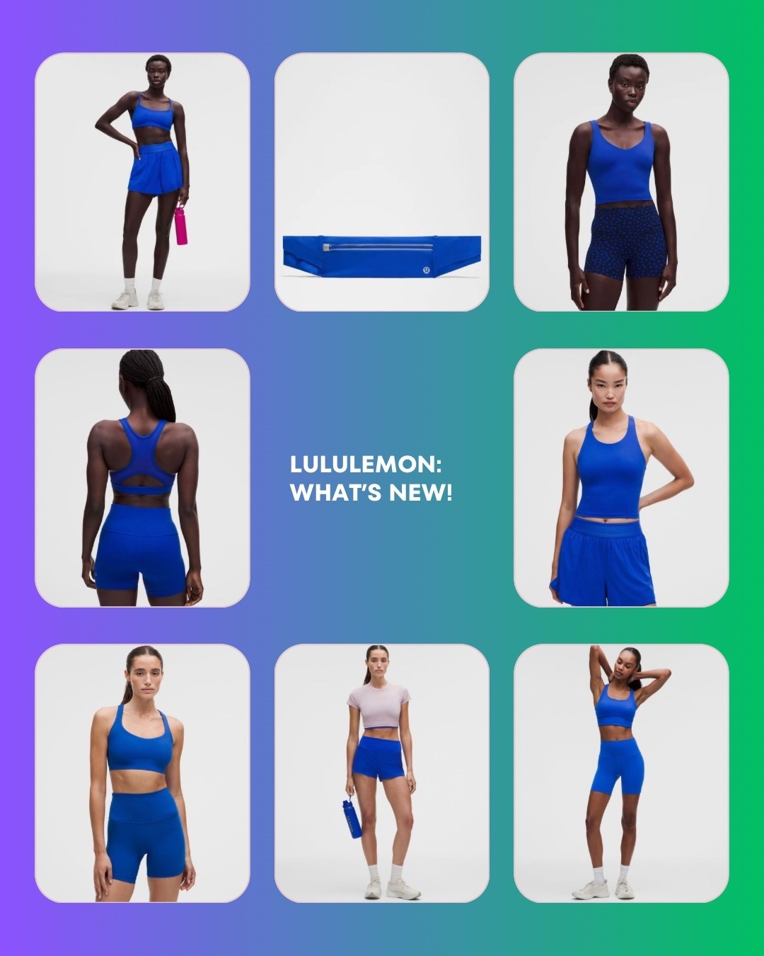 this week’s color drop: Beach Ball Blue! 💙 @lululemon

#LTKActive