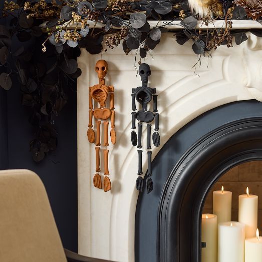 Terracotta Hanging Skeleton Objects | West Elm (US)