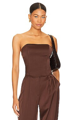 Favorite Daughter Lanai Top in Coffee from Revolve.com | Revolve Clothing (Global)