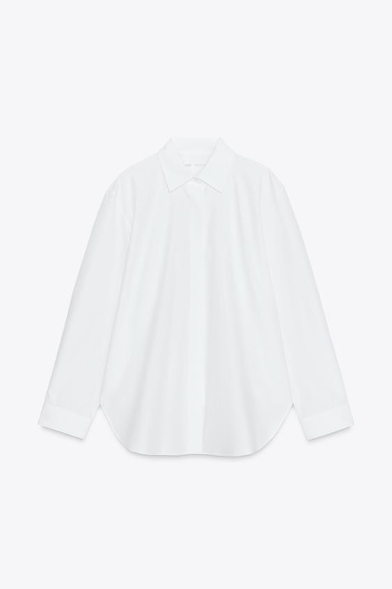 POPLIN SHIRT ZW COLLECTION | Zara UK