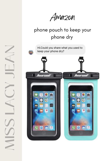 Phone pouch to keep your phone dry on vacation!

#LTKtravel #LTKFind #LTKsalealert