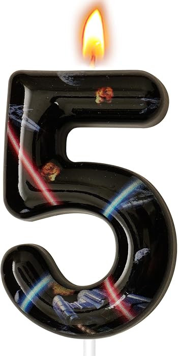 Space Birthday Candles, Space Themed Birthday Party Decorations, Birthday Number Candles for Cake... | Amazon (US)