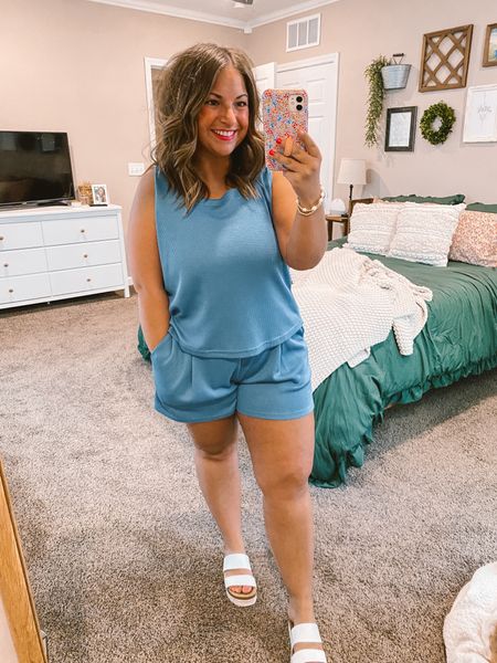 ON SALE
Amazon, spring outfit, summer outfit, sandals

sandals: fit true to size // wearing a 5
set: fits true to size // wearing a large

#LTKstyletip #LTKmidsize #LTKSeasonal