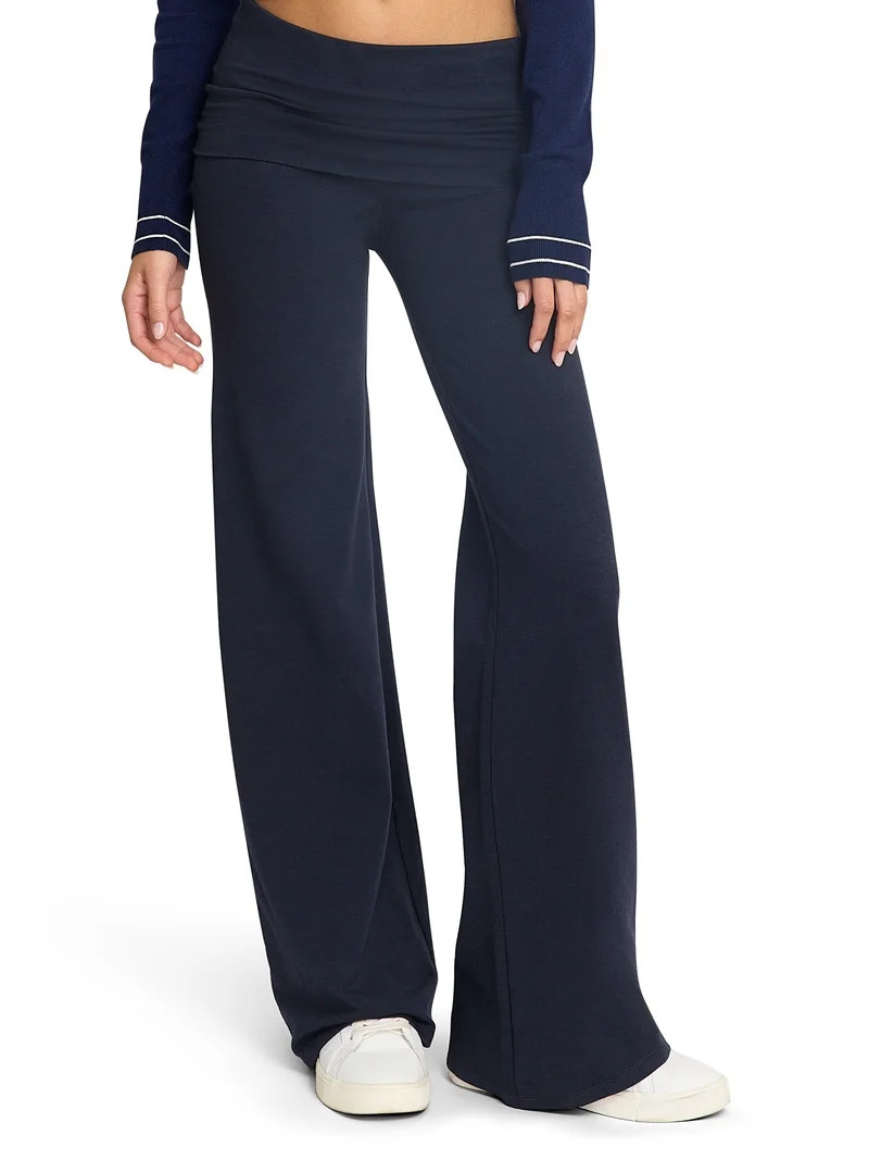 Mills by Millie Bobby Brown Women's Foldover Pants, Sizes XXS-XXL | Walmart (US)