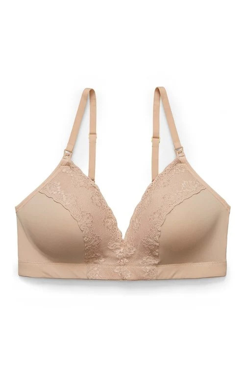 Buy Bliss Perfection Wireless Maternity Bra in Cafe Online | NATORI | Natori