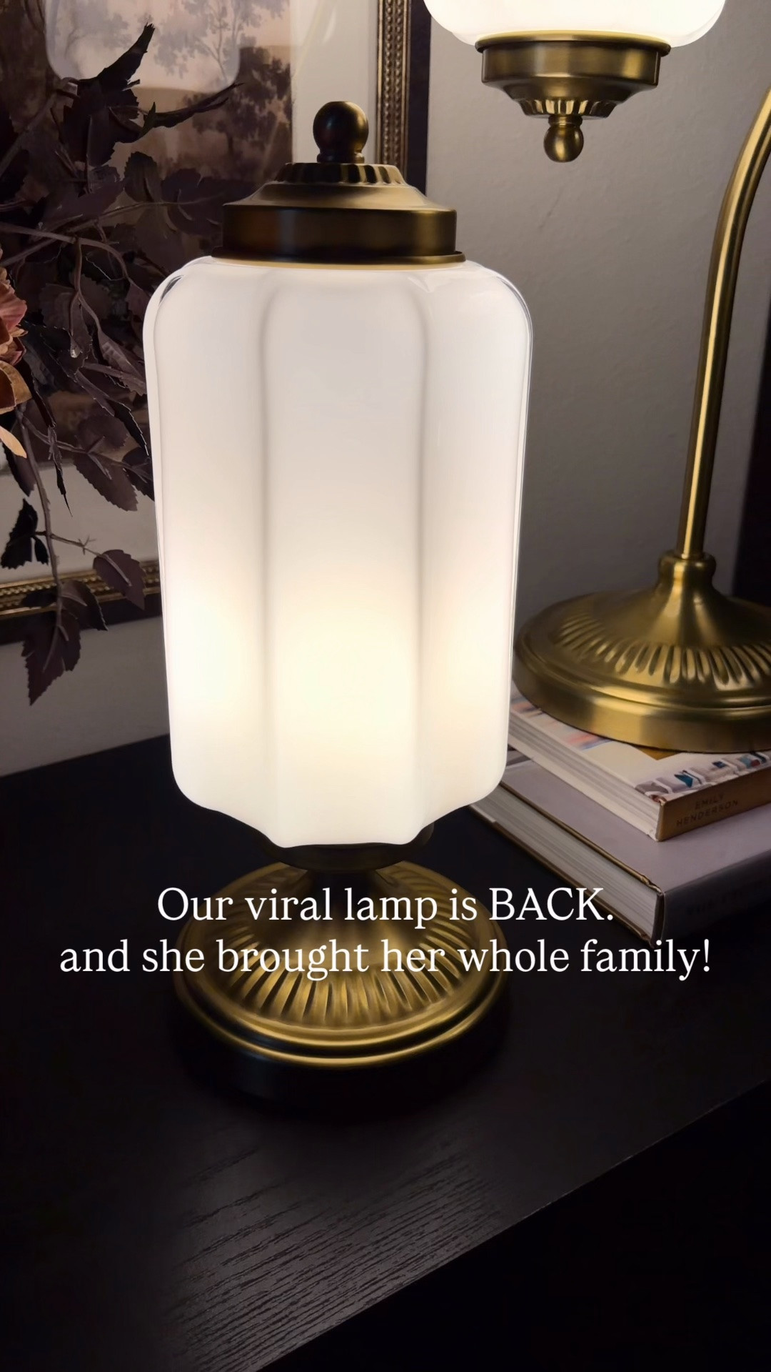New milk glass lamps from My Texas House at Walmart

#LTKHome #LTKSeasonal