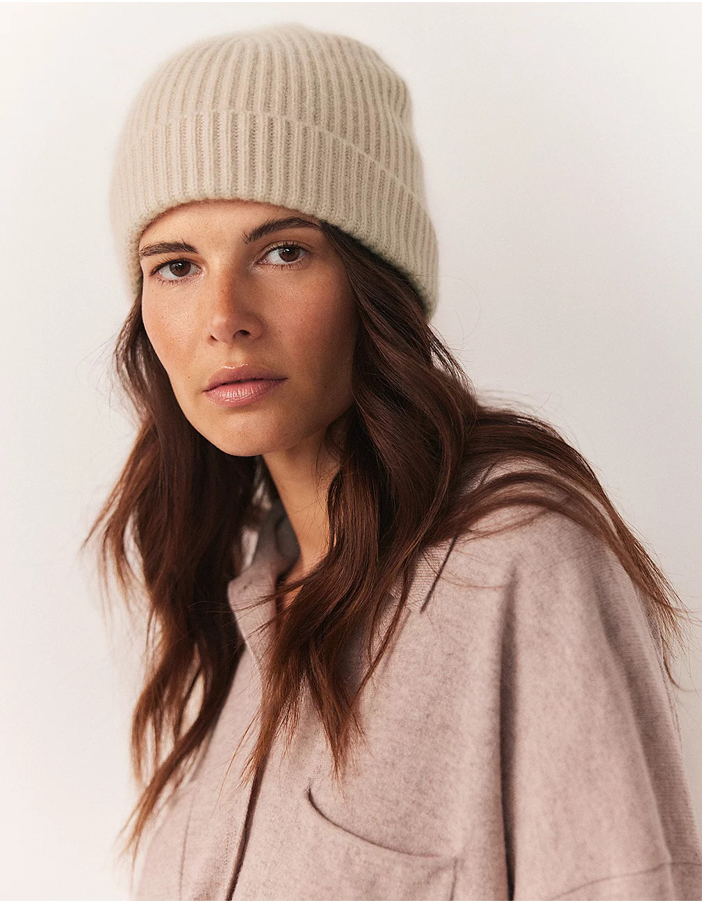 Ribbed Cashmere Hat | The White Company (UK)