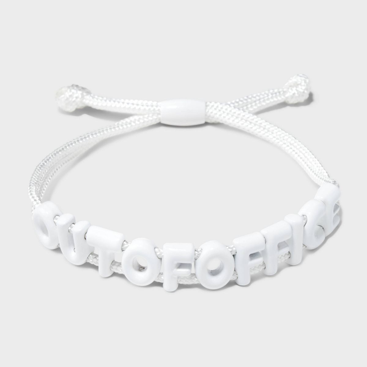 SUGARFIX by BaubleBar Out Of Office Pull-Tie Bracelet - White | Target
