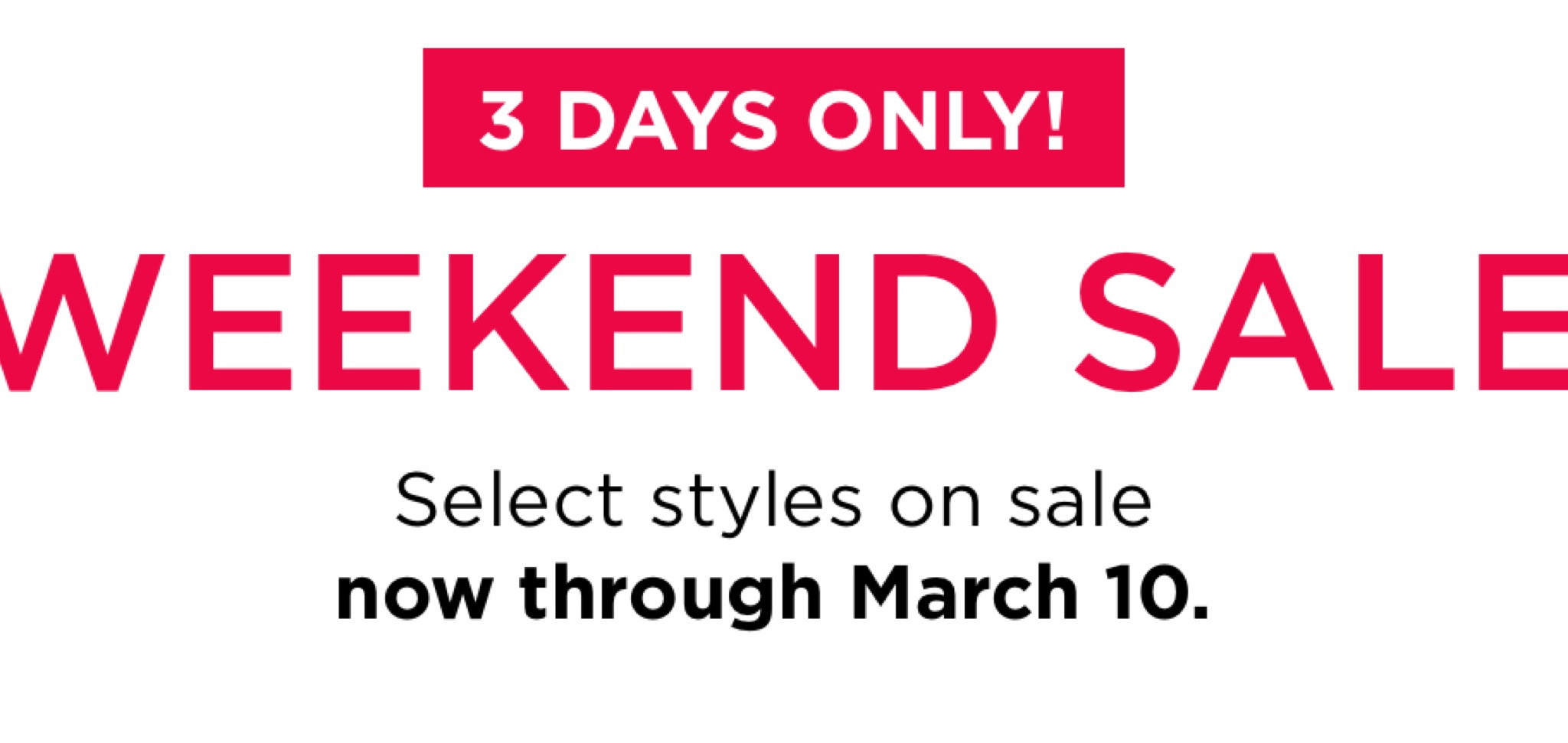 THREE DAY ONLY SALE!! 
Brand like Nike, Addidas, Converse, Shark, Ninja, Nespresso, and more! 
Part 2