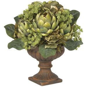 Nearly Natural
Artificial Artichoke Centerpiece Silk Flower Arrangement | The Home Depot