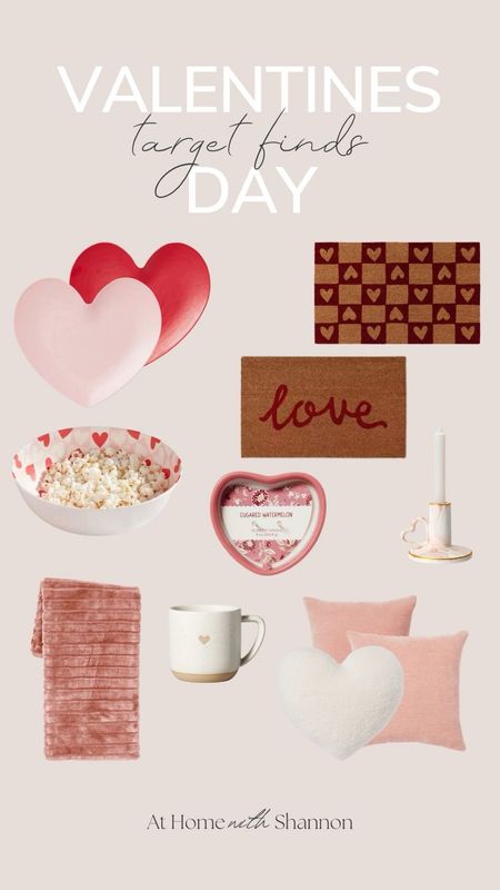 Fall in love with these Valentine’s Day Target Finds for your home! Add a pop of reds and pinks and sprinkle in some hearts to your home decor this Valentine’s. XOXO
Valentine’s Home Decor | Valentine’s Decorations

#LTKfindsunder50 #LTKhome #LTKSeasonal