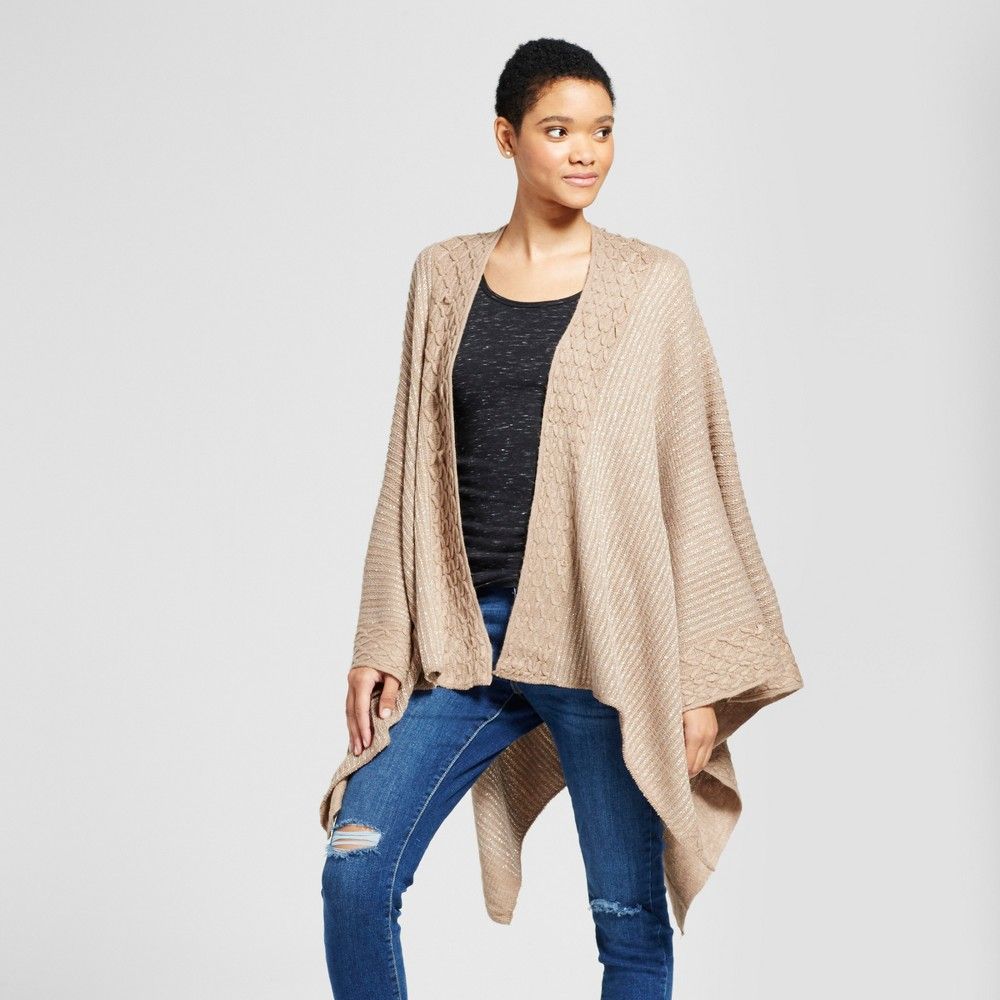 Wrap Sweaters Sylvia Alexander Taupe, Brown | Target