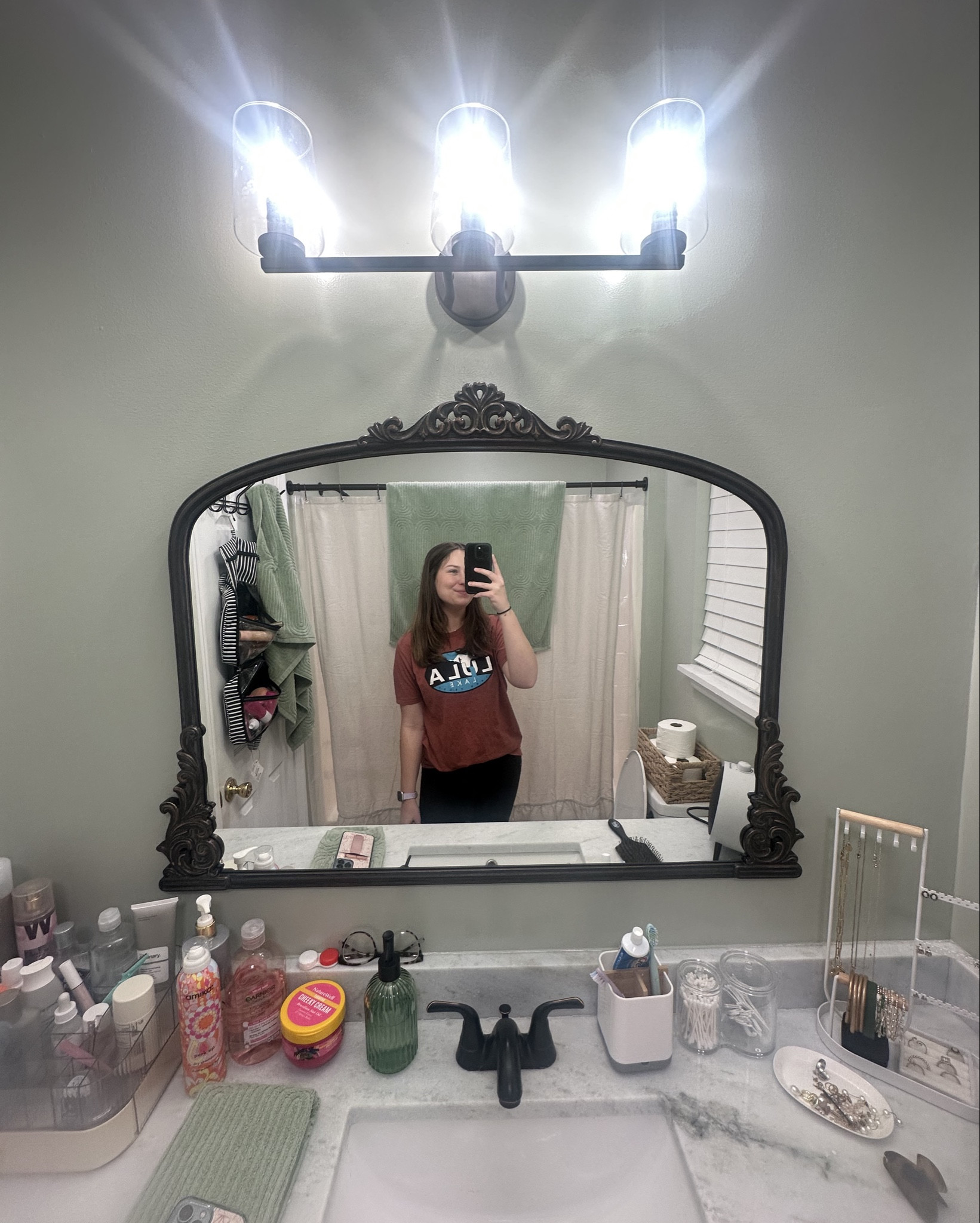 Bathroom DIY, DIY Project, bathroom storage, makeup storage, jewelry organizer, Amazon finds, home project 

#LTKFindsUnder50 #LTKHome