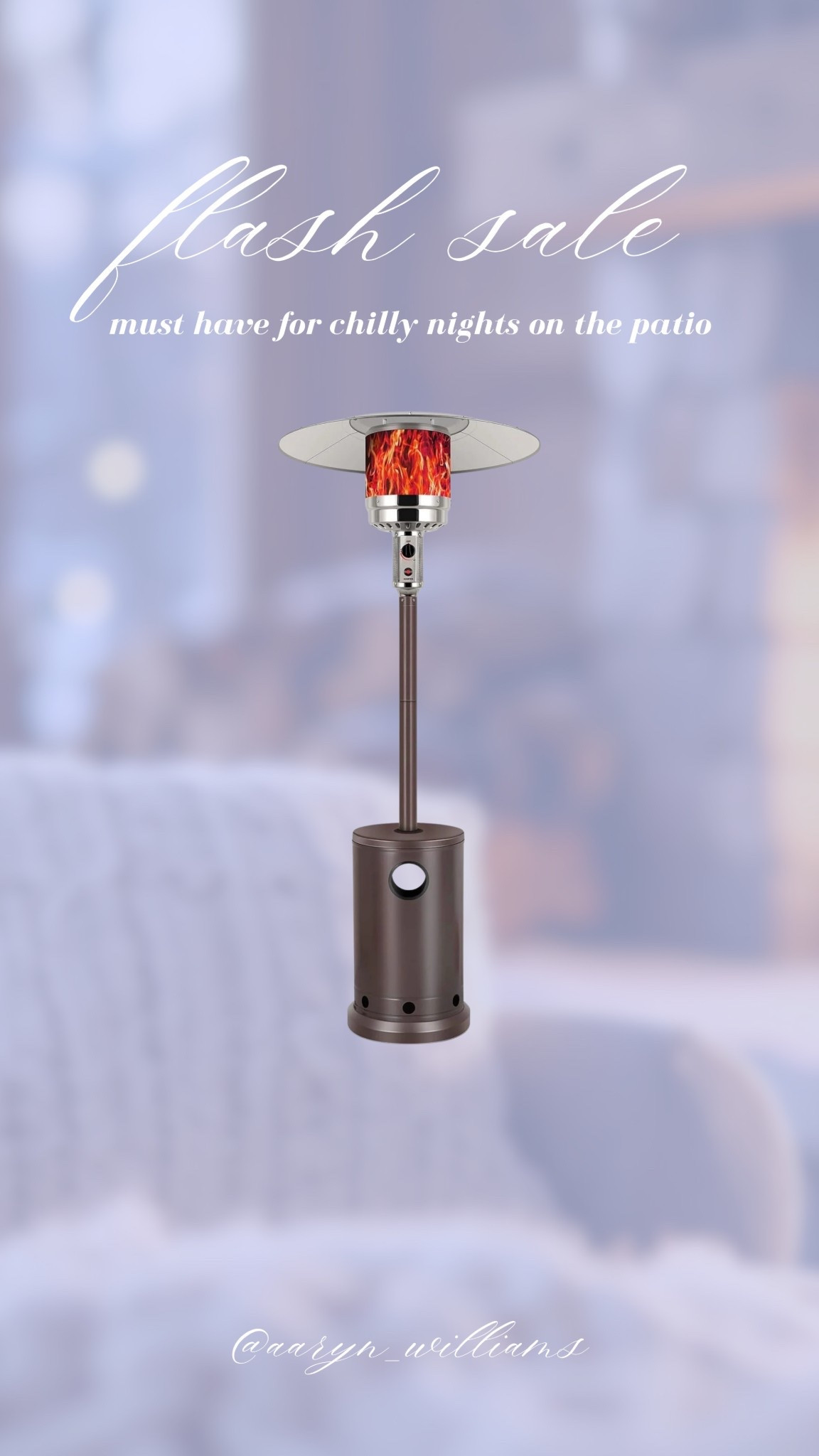 Flash deal on this best selling outdoor heater! Stay cozy all season ❄️🔥

#winterhome #hosting #outdoordecor #patiodecor #sale #walmartfinds

#LTKHome #LTKSeasonal #LTKSaleAlert