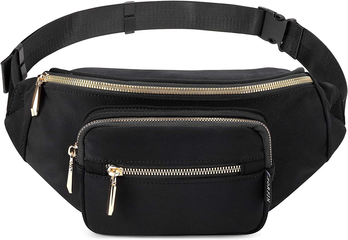 ZORFIN Fanny Pack for Women & Men Fashion Water Resistant Waist Bag Pack for Running Walking Trav... | Amazon (US)