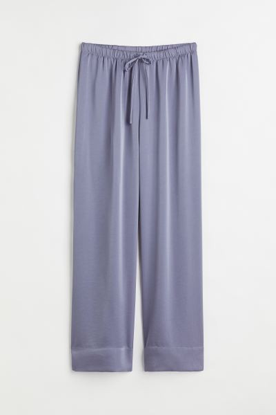 Pyjamahose aus Satin | H&M (DE, AT, CH, NL, FI)