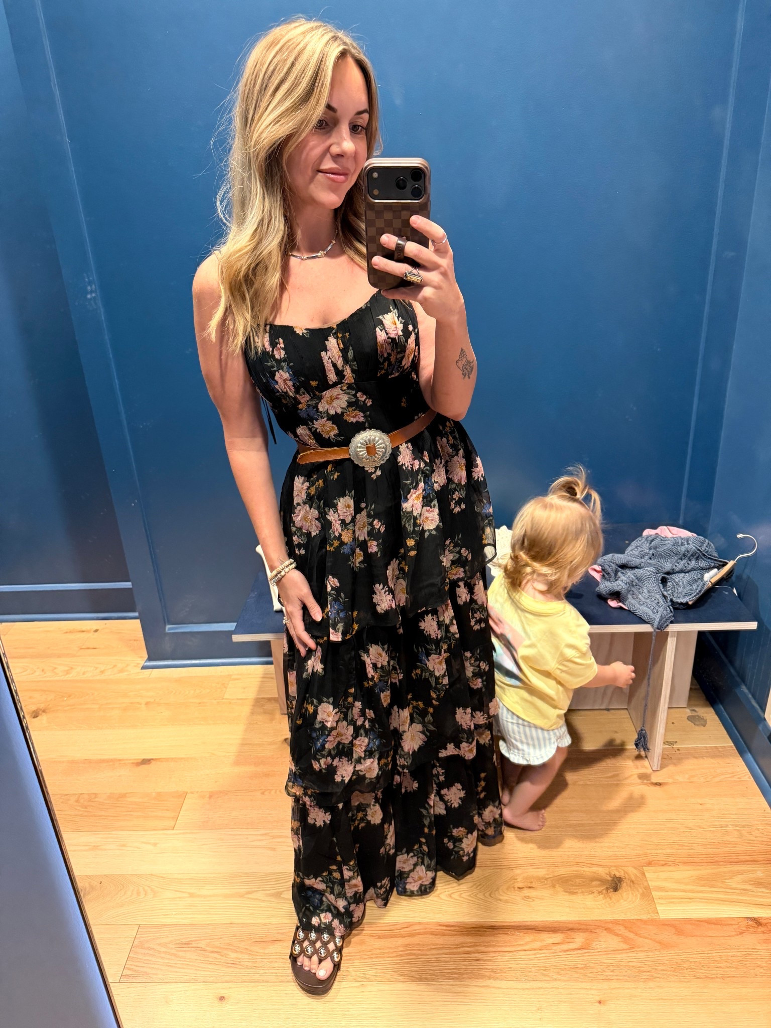 Linked some clearance finds! This was a medium in the dress because it was all they had. Seemed tts though! 

#LTKSaleAlert