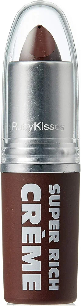 Ruby Kisses Super Rich Creme Lipstick, Hydrating Full Coverage Long Lasting Highly Pigmented Smoo... | Amazon (US)