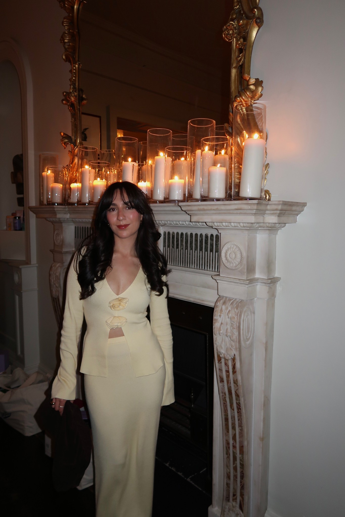 Buttermilk yellow co-ord, maxi skirt, going out top, pretty lavish

#LTKsummer #LTKuk #LTKspring