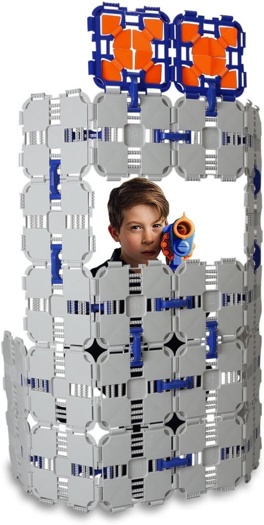 Blaster Boards - 1 Pack | Kids Fort Building Kit for Nerf Wars & Creative Play | 46 Piece Set | Amazon (US)