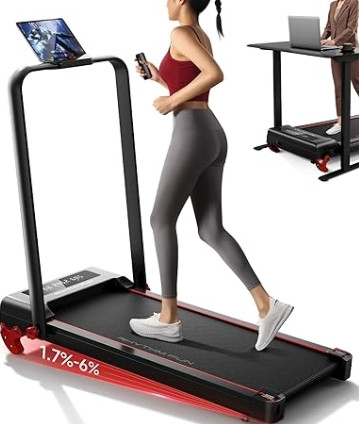 RHYTHM FUN Treadmill with Incline, Walking Pad with Handle Bar,300lbs Walking Pad with APP, Portable Folding Walking Treadmills for Home/Office with Low Noise 

 #LTKActive #LTKU #LTKSaleAlert