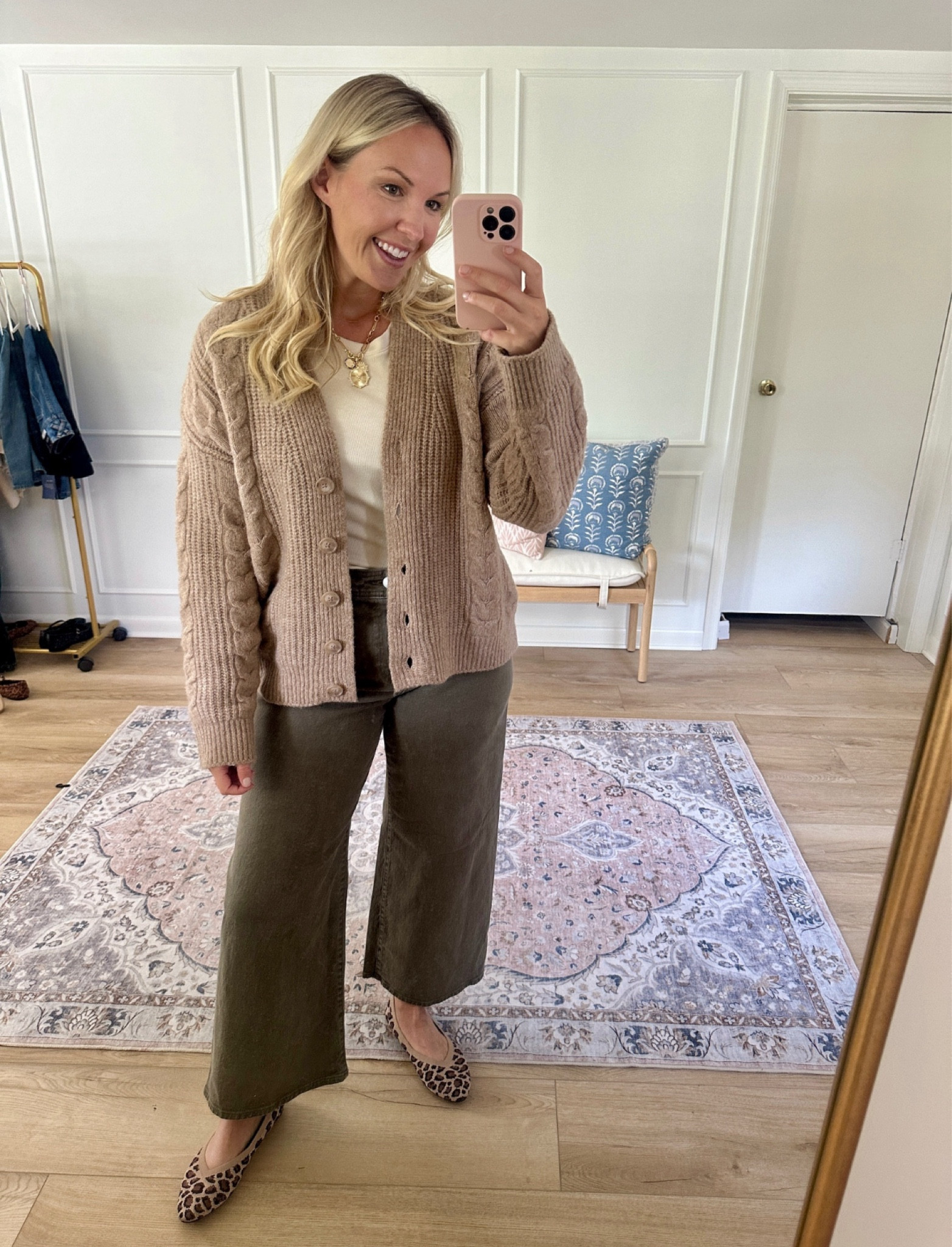 Fall outfit - wearing a size 12 in jeans and a medium top - sweater - jeans - teacher outfit - work wear 

#LTKMidsize #LTKSeasonal #LTKWorkwear