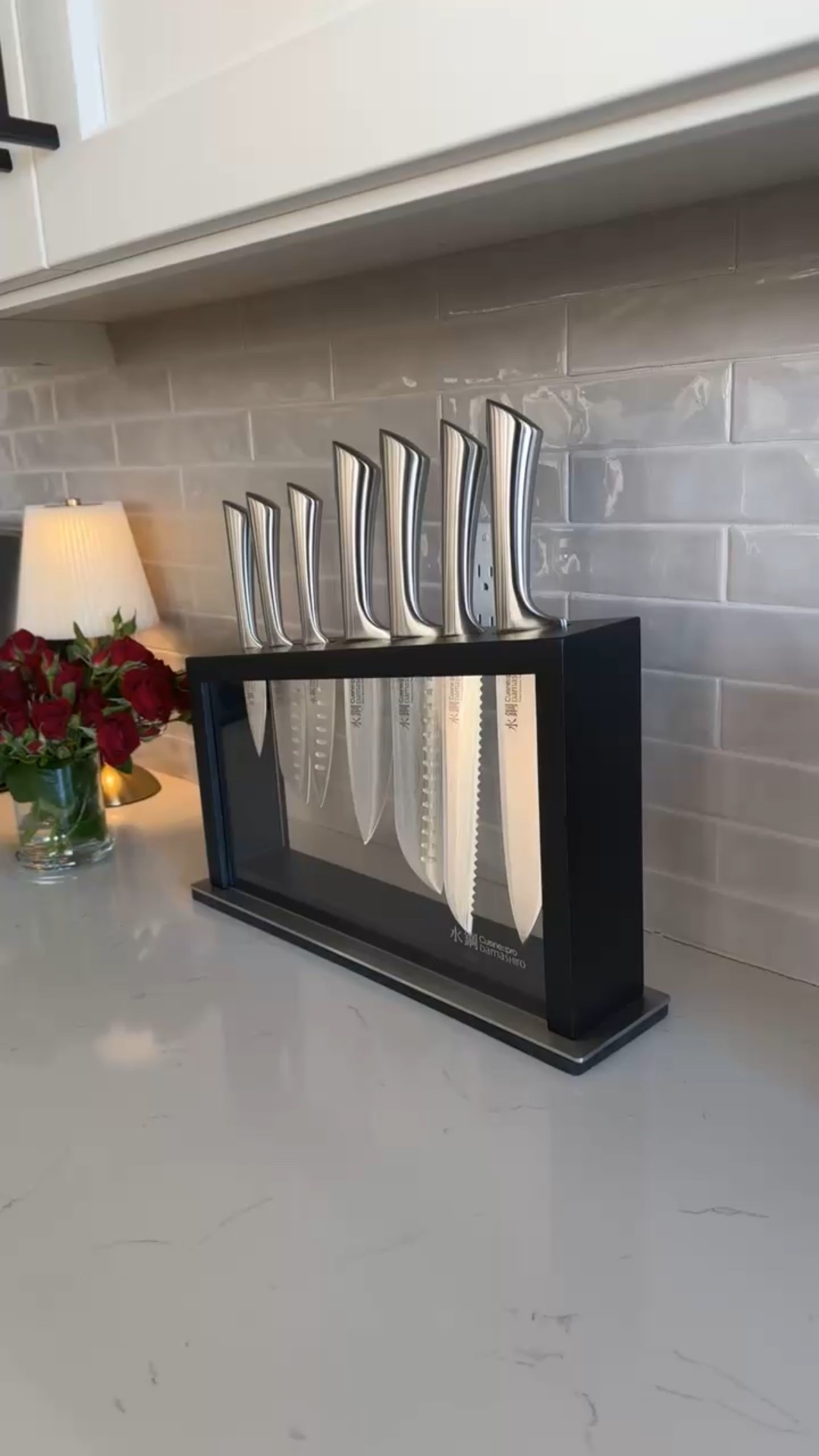 These fancy Japanese Damashiro knives are so good and such good quality currently 70% off rn! 