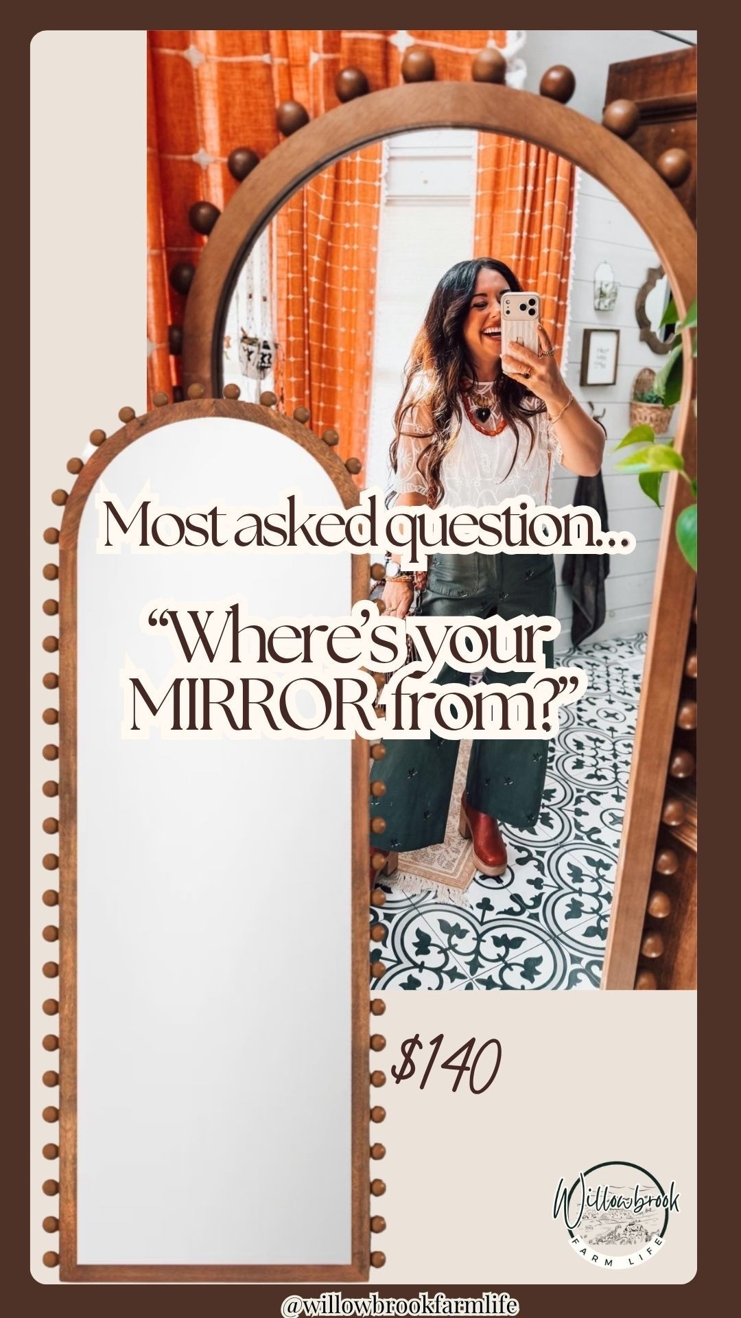 I LOVE the floor length mirror in my bathroom! Such a great find! 

It’s almost out of stock at @Target  so I’ve linked some similar ones!

#LTKHome #LTKSaleAlert #LTKU