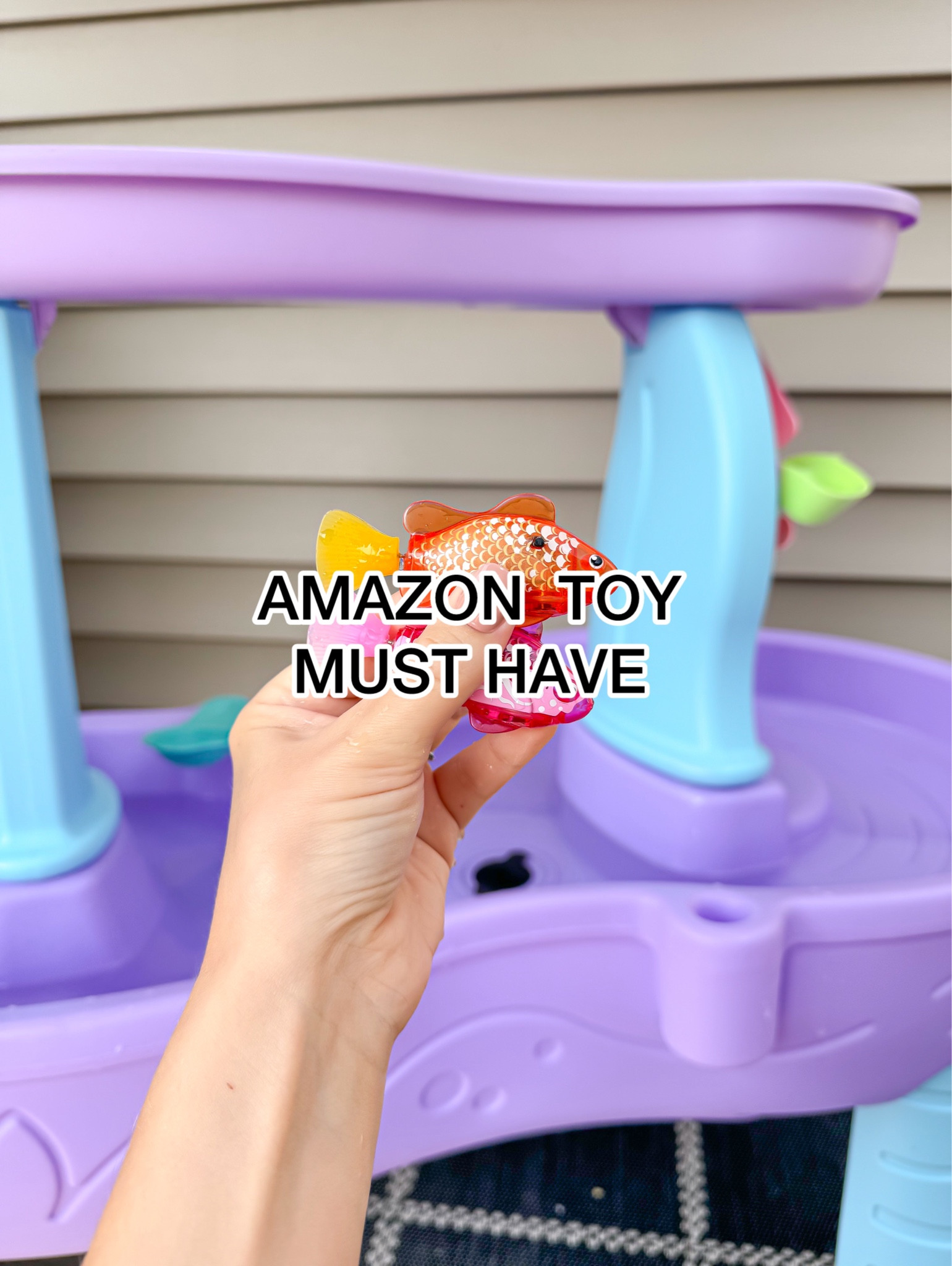 Amazon toy find! These robotic fish are water activated and perfect for putting in a water table, pool, or bathtub. They come in multiple colors and swim like a real fish! 

#LTKFamily #LTKKids