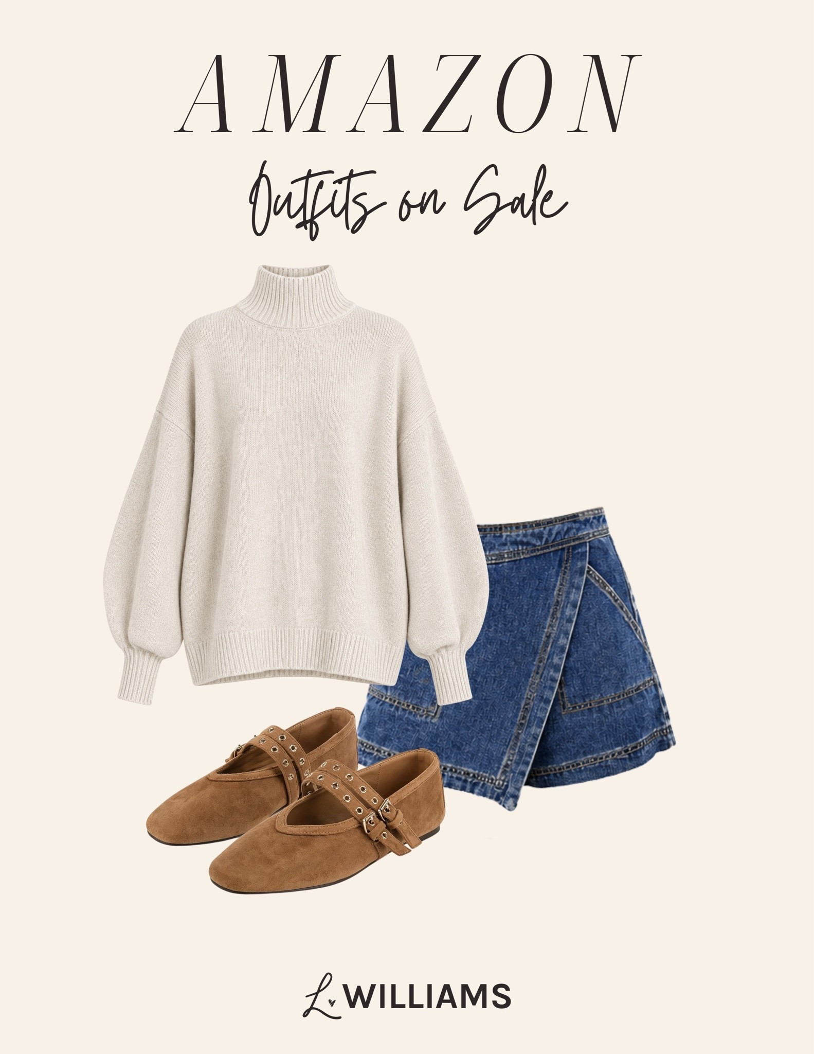 Full Amazon look! My general advice for Amazon sizing is to size up and read the reviews!