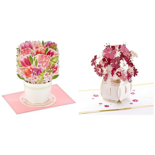 Hallmark Paper Wonder and Signature Pop Up Mothers Day Cards with Tulips, Flowers, and Sentiments | Amazon (US)