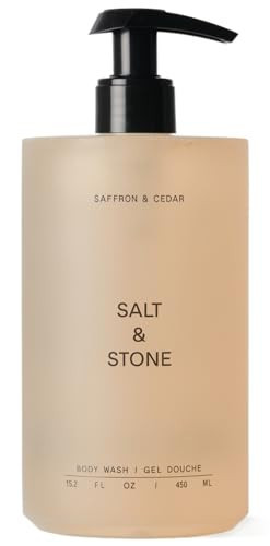 Salt & Stone Body Wash with Antioxidants for Deep Moisture | For Women & Men, Sulfate, Paraben, & Dye Free, Leaving Skin Soft and Hydrated - 15.2 fl oz | Amazon (US)
