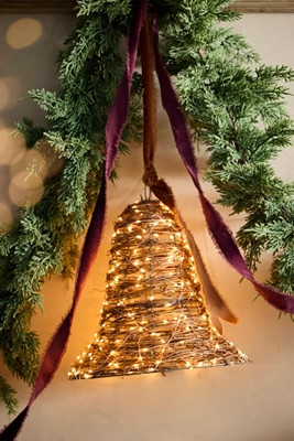 Twinkling Illuminated Vine Bell | Terrain