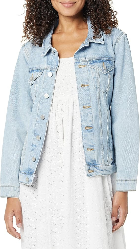 The Drop Women's Zain Elongated Denim Jacket | Amazon (US)