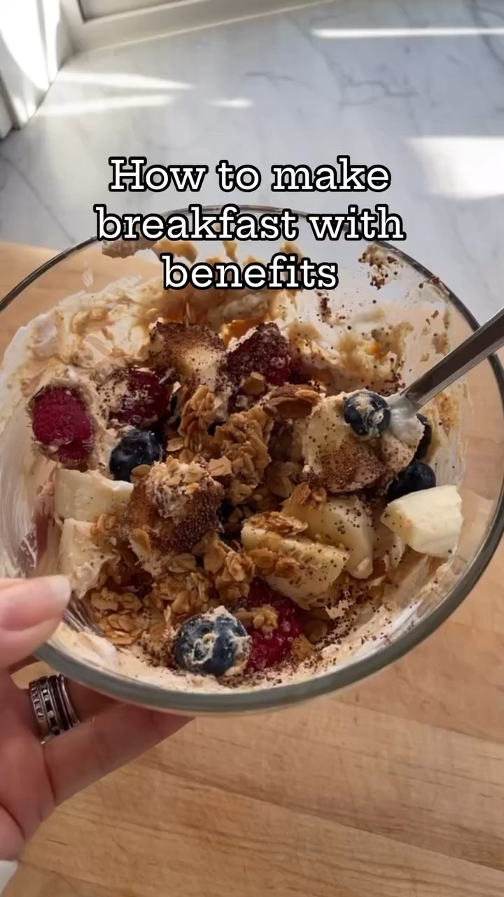 I know this looks like a simple Greek yogurt (18g of protein) and fruit breakfast, but by adding a scoop of PB Fit powder you get 7g more! 🥜

But the real game changer here is the Chocolate Trebiotic crunchies! 🍫 Not only are you getting a peanut butter cup for breakfast but you giving yourself a gut health POWERHOUSE!💥

The crunch packs a punch and these chocolate sprinkles are the key to your mood, digestion, immune health, weight management, skin, and MORE.

How could one little packet solve all of this? Here’s why - if you heal your gut - everything gets better.
✨Better energy and overall wellbeing
✨More focus and less brain fog
✨Healthier weight management and less bloat
✨Improved digestion and regularity
✨Improved skin health

This crunch is a COMBO of some of the
BEST tools to improve your gut health.

Comment 🔥and I’ll send you my discount link for chocolate Trebiotic. 

#guthealing #microbiome #probiotic #digestivehealth #trebiotic #pbfit #greekyogurtbowl #breakfastbowl #proteinpacked #proteinbreakfast #proteindiet #highproteinmeals #highproteinbreakfast #proteinpowderrecipes #healthybreakfastideas #breakfastrecipes