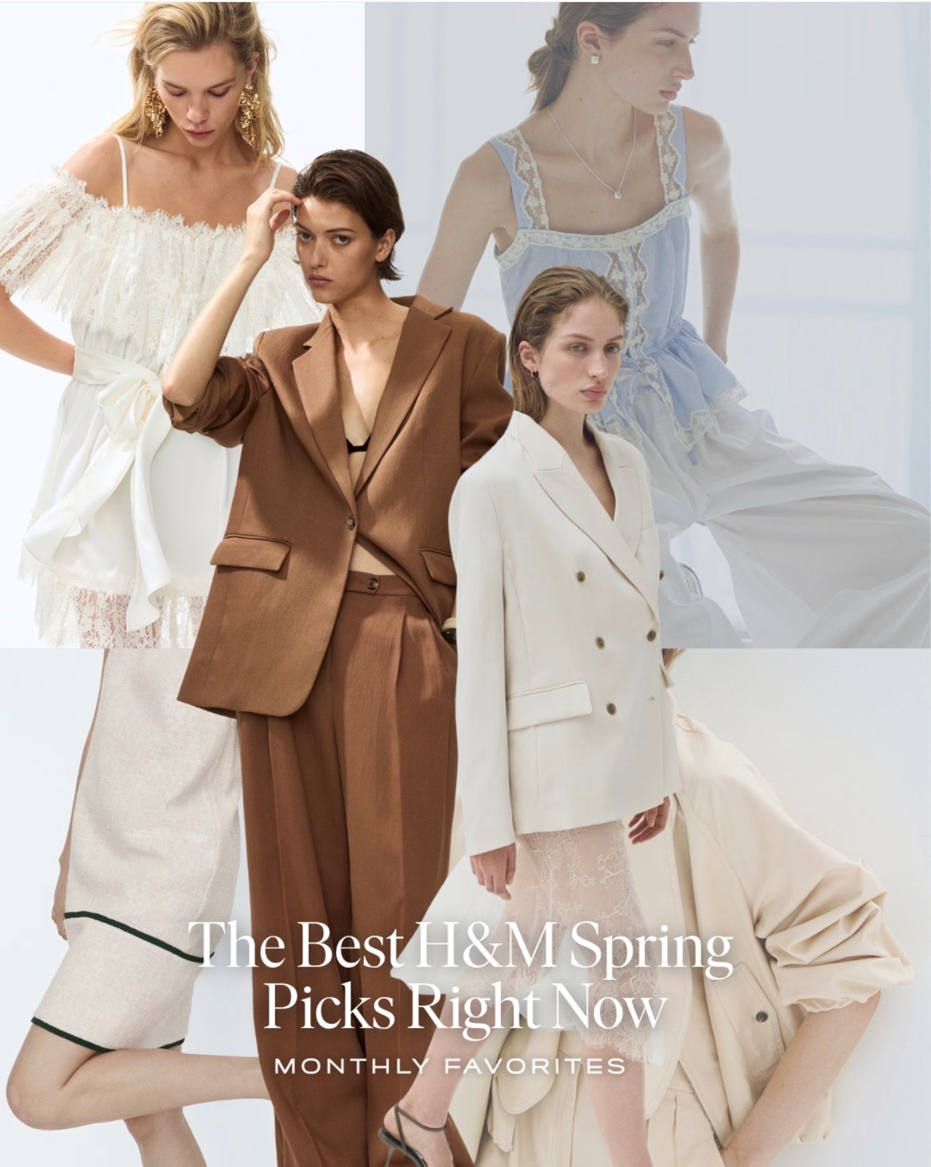 The best high street finds are the ones that make your wardrobe feel more refined without asking you to start over.⁠
⁠
This @hm edit is all about soft tailoring, easy neutrals, monochromatic dressing, and timeless pieces you can style more than one way. Think cream blazers, linen layers, relaxed trousers, tonal sets, delicate lace, and the kind of polished basics that quietly pull everything together.⁠
⁠
What makes these pieces work is their versatility. A blazer can sharpen denim. A tonal trouser can make a simple tank feel intentional. A cream jacket can move from weekday errands to dinner with the right accessories.⁠
⁠
The goal is not to chase every new arrival. It is to find the pieces that help build a capsule wardrobe that feels clean, wearable, and quietly elevated.⁠
⁠
Save this before your next @hm scroll.⁠
⁠
💌 Join The Monthly for more editor-curated style, beauty, wellness, culture, and shopping finds worth knowing.⁠
⁠
Follow @monthlyfavorites for more high street edits, capsule wardrobe staples, and timeless outfit ideas.⁠
⁠
With love #monthlyfavorites